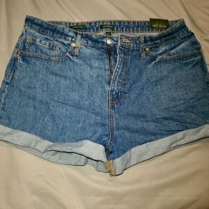 High Waisted Jean Shorts